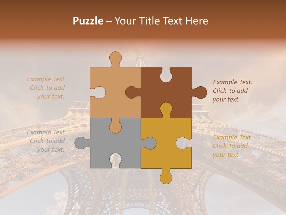 Iron Monument City PowerPoint Template