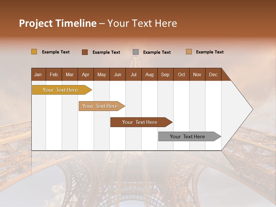 Iron Monument City PowerPoint Template
