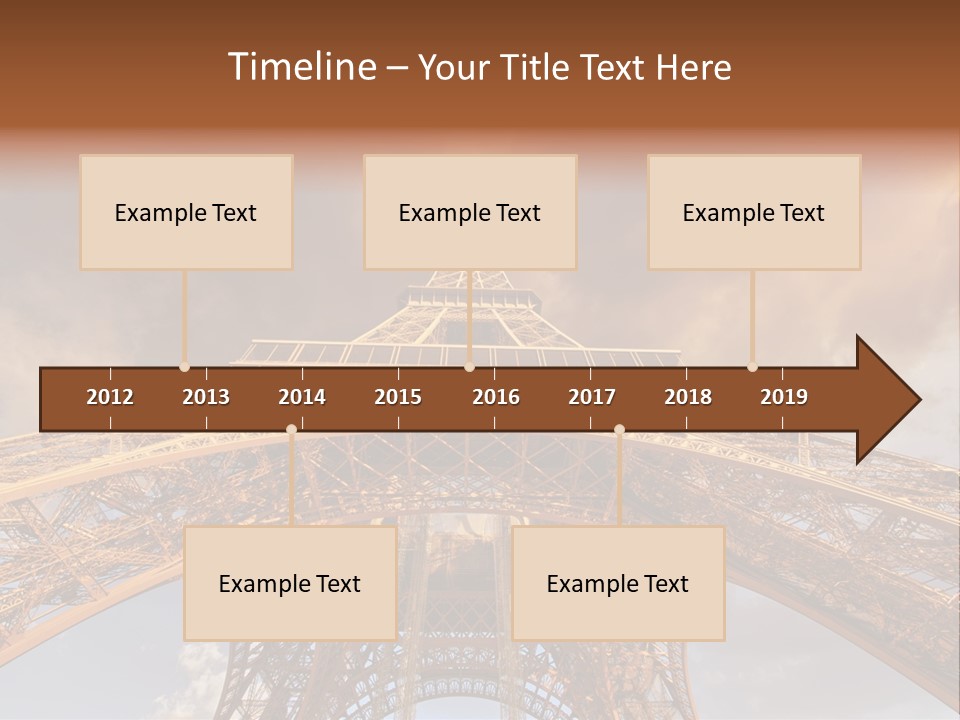 Iron Monument City PowerPoint Template