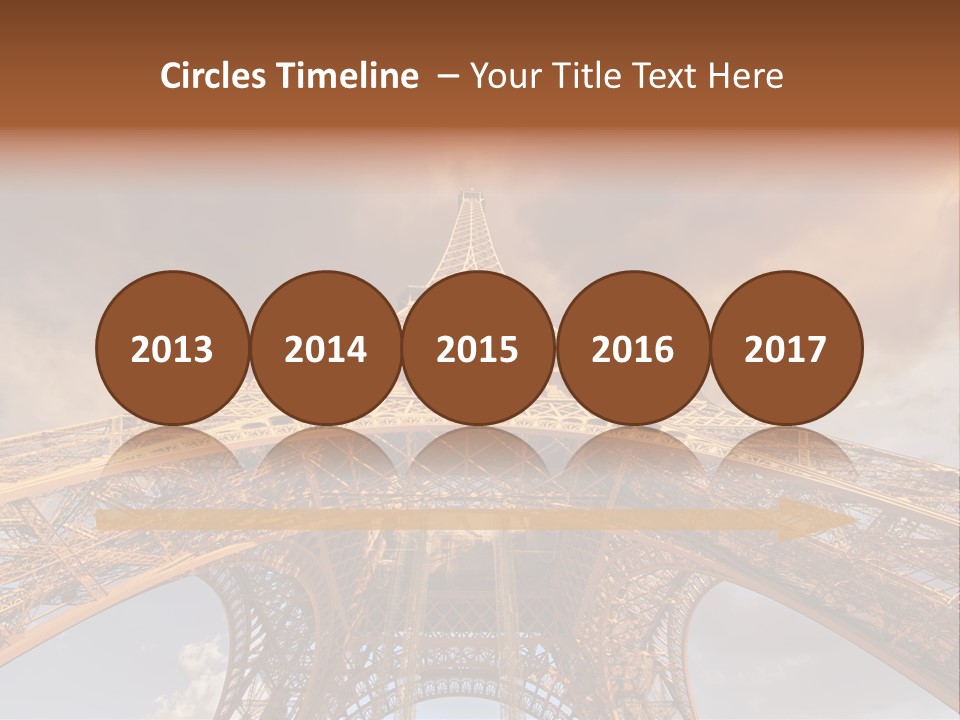 Iron Monument City PowerPoint Template