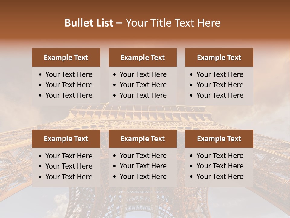 Iron Monument City PowerPoint Template