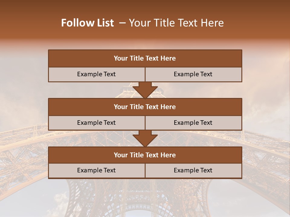 Iron Monument City PowerPoint Template