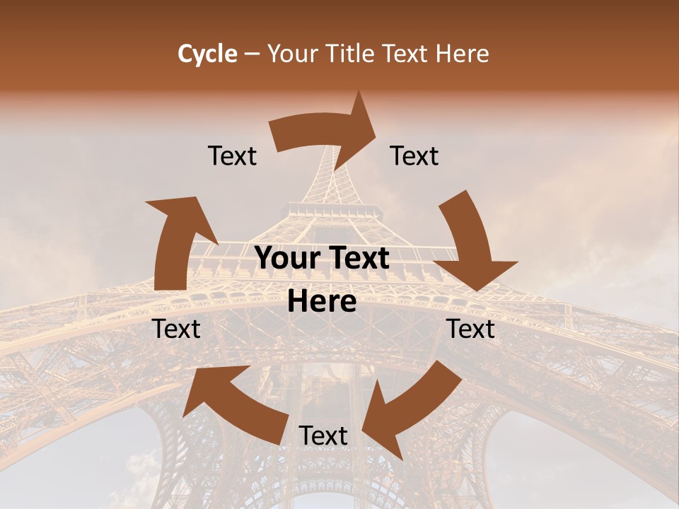 Iron Monument City PowerPoint Template