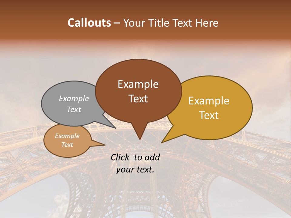 Iron Monument City PowerPoint Template