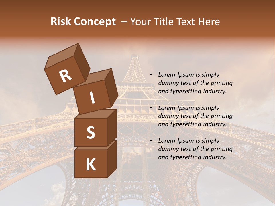 Iron Monument City PowerPoint Template