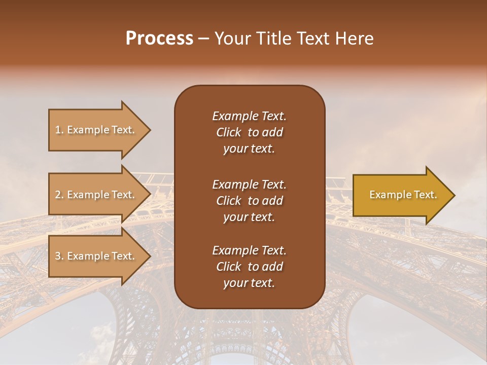 Iron Monument City PowerPoint Template