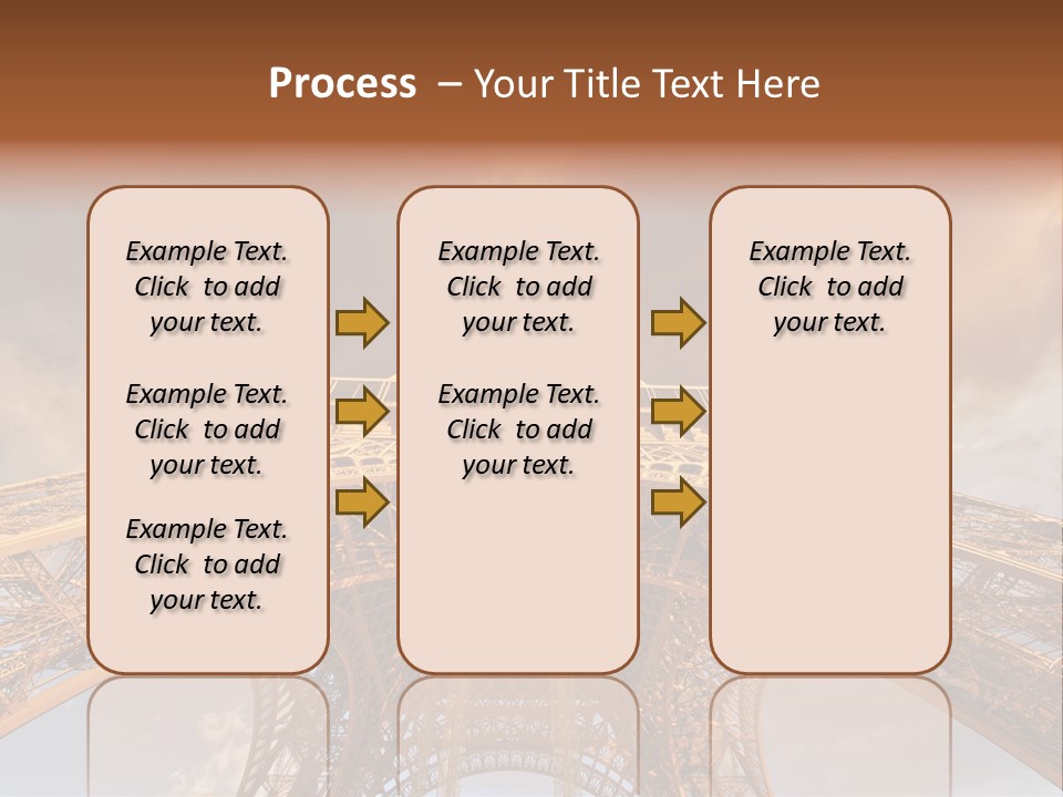 Iron Monument City PowerPoint Template