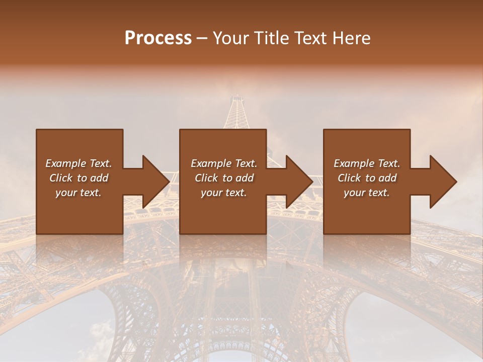 Iron Monument City PowerPoint Template