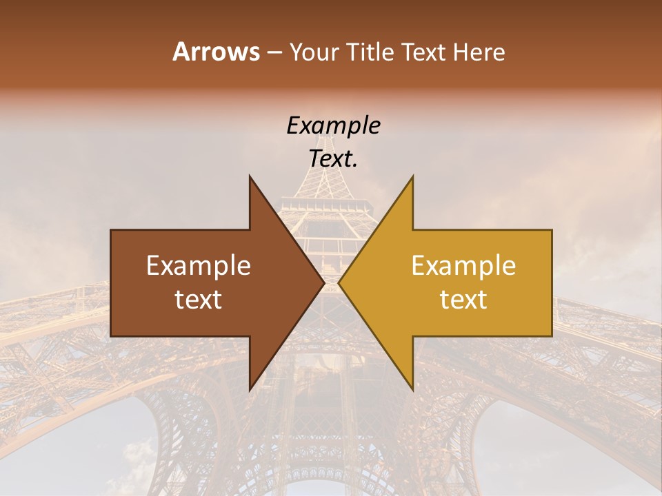 Iron Monument City PowerPoint Template