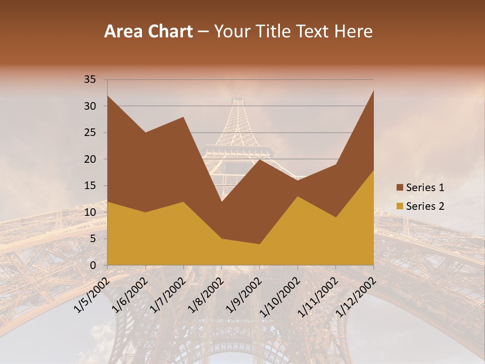 Iron Monument City PowerPoint Template
