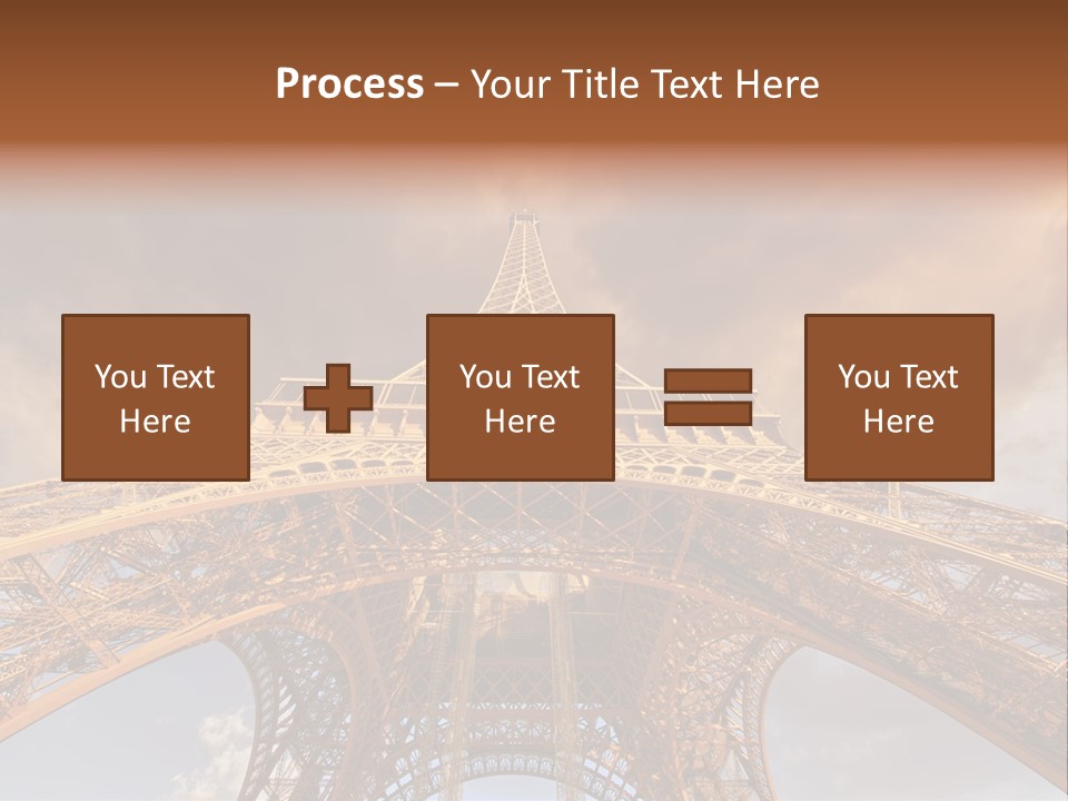 Iron Monument City PowerPoint Template