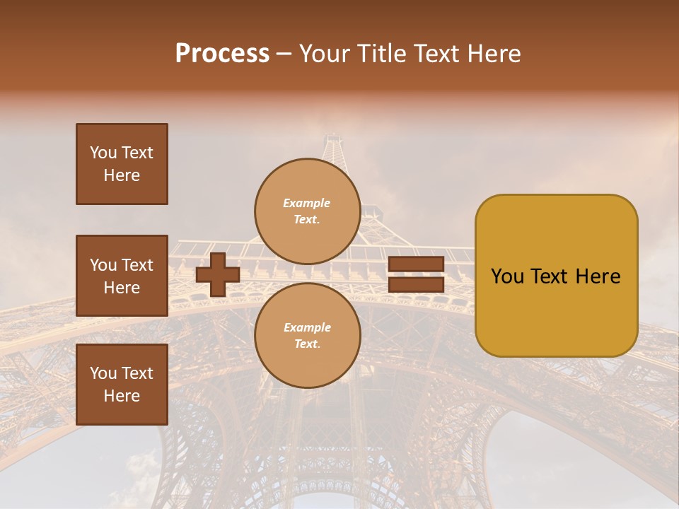 Iron Monument City PowerPoint Template