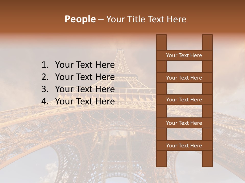 Iron Monument City PowerPoint Template