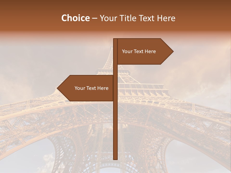 Iron Monument City PowerPoint Template