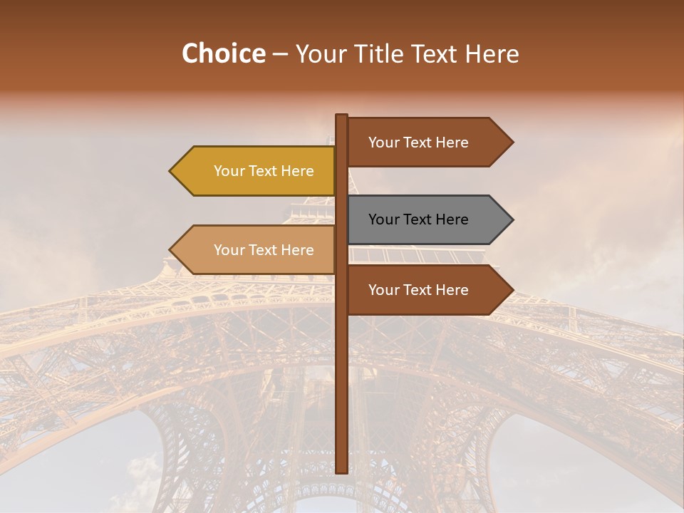 Iron Monument City PowerPoint Template
