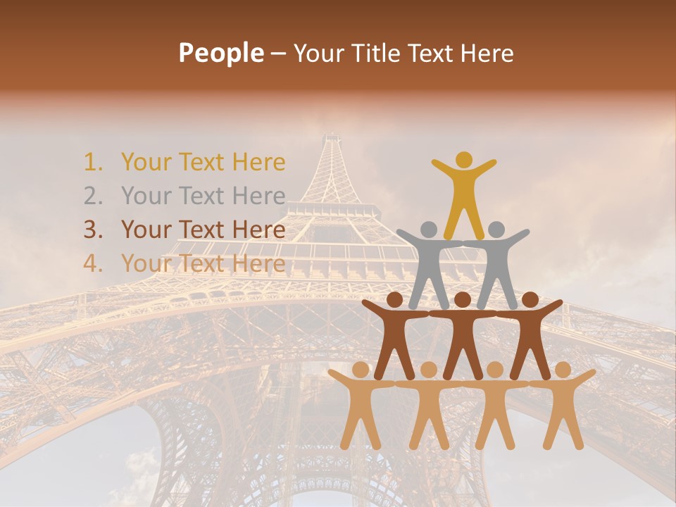 Iron Monument City PowerPoint Template