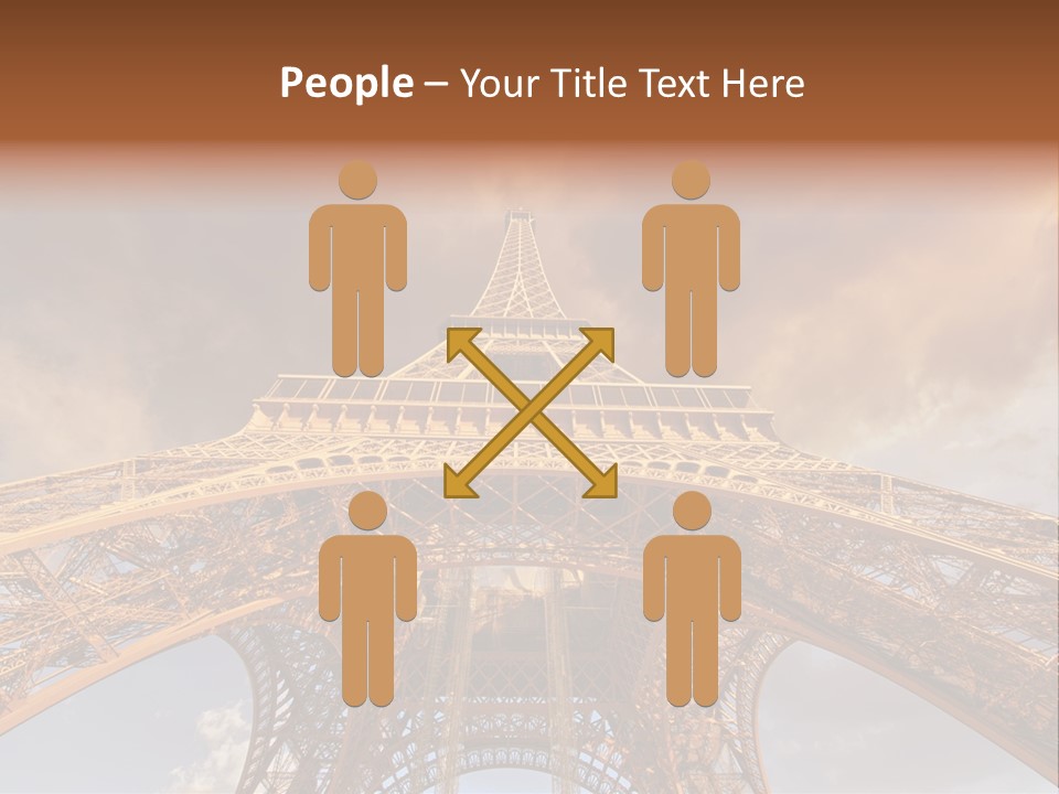 Iron Monument City PowerPoint Template