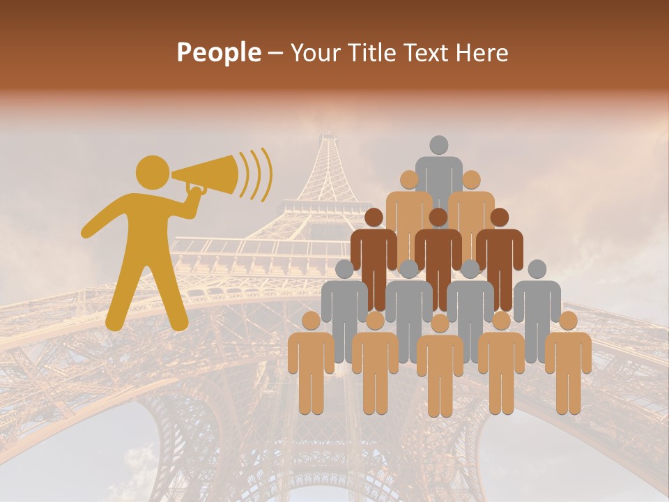 Iron Monument City PowerPoint Template