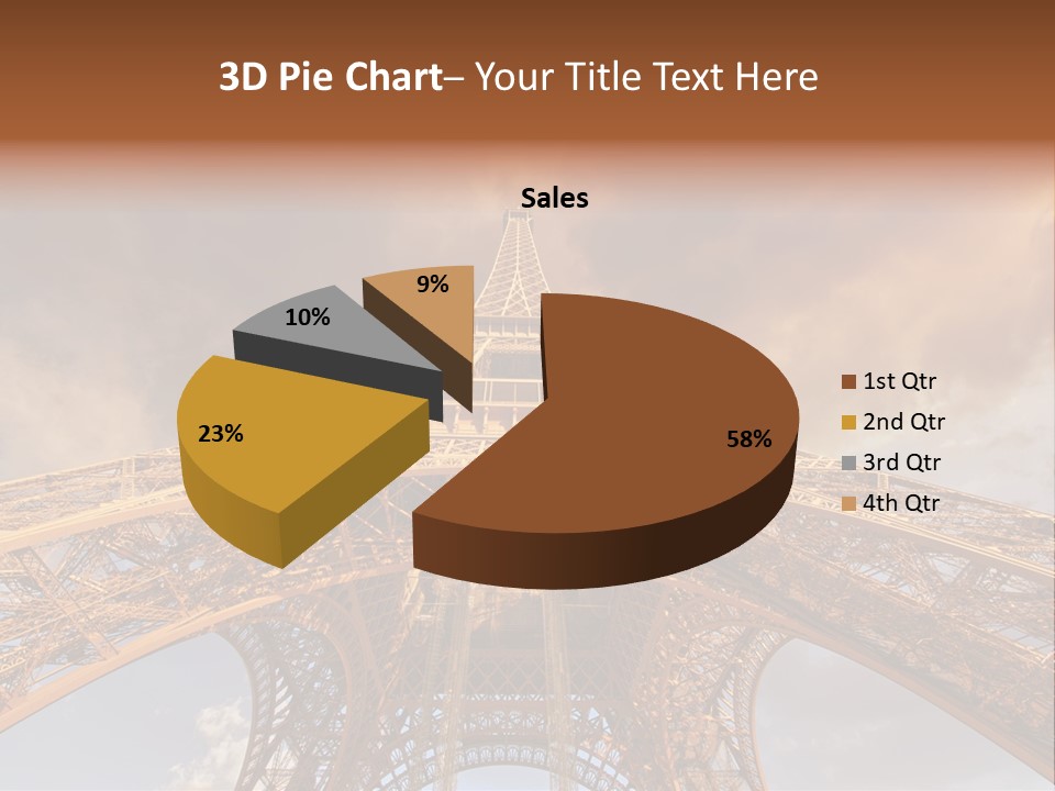 Iron Monument City PowerPoint Template