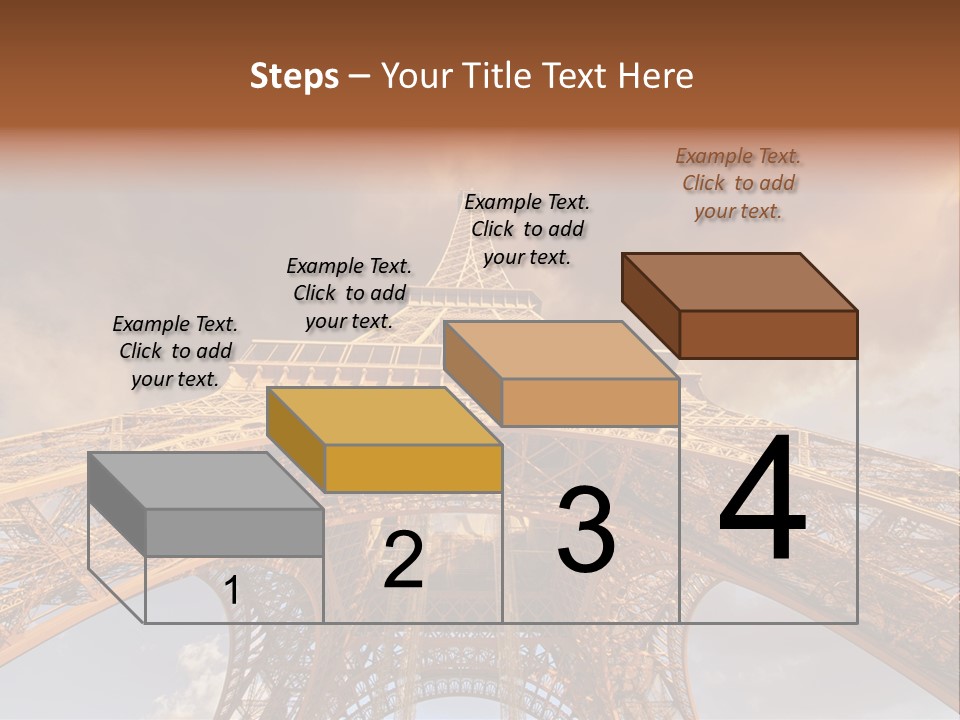 Iron Monument City PowerPoint Template