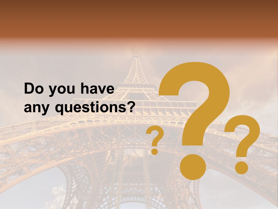 Iron Monument City PowerPoint Template