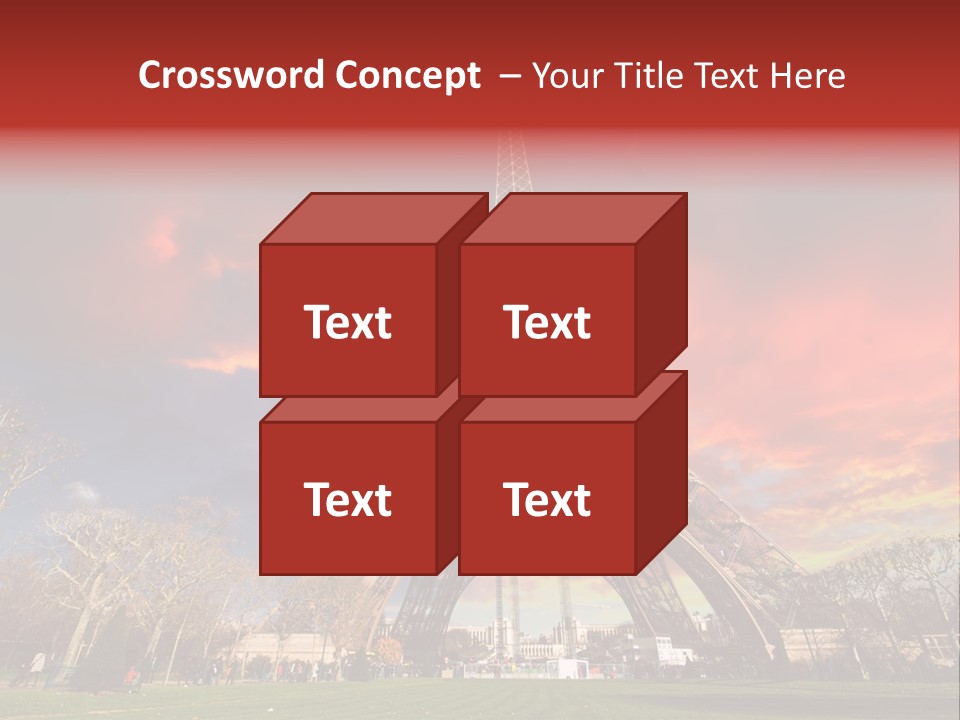 Architecture Design Sky PowerPoint Template