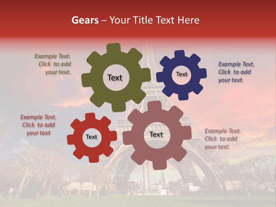 Architecture Design Sky PowerPoint Template