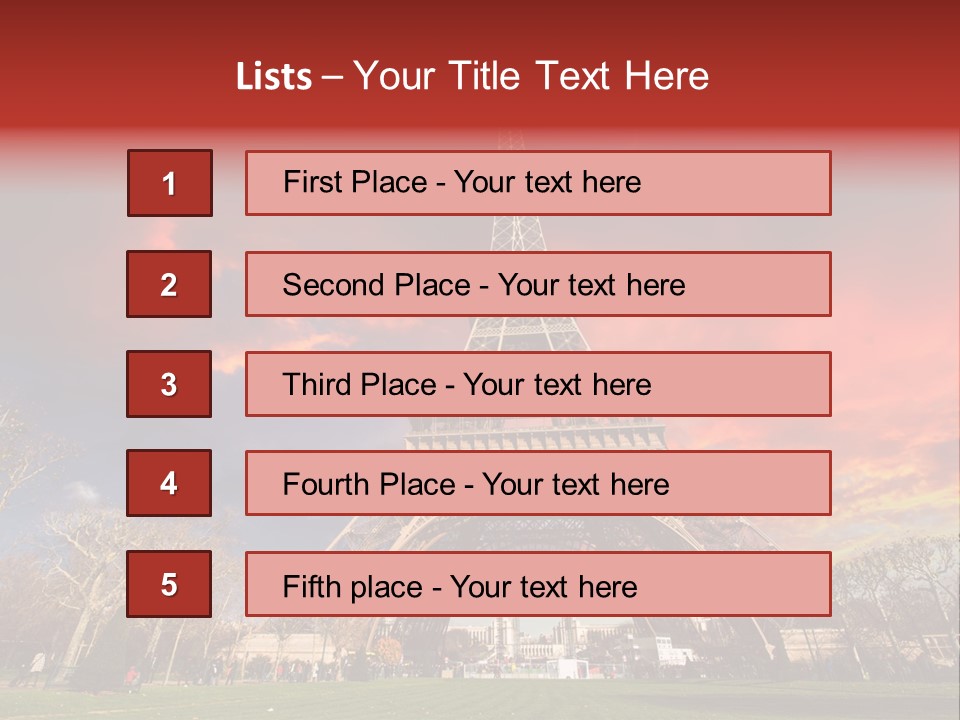 Architecture Design Sky PowerPoint Template