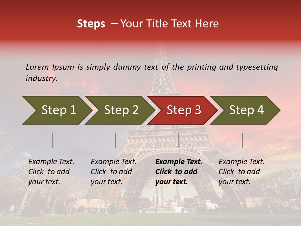 Architecture Design Sky PowerPoint Template