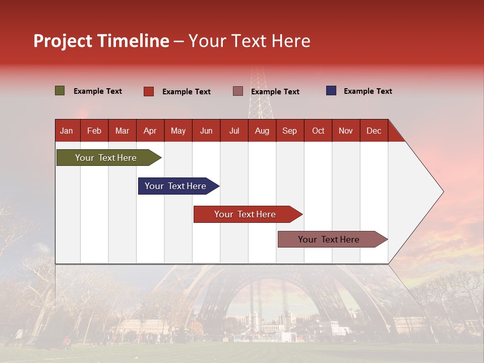 Architecture Design Sky PowerPoint Template