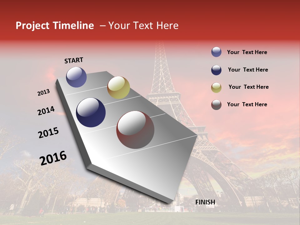 Architecture Design Sky PowerPoint Template