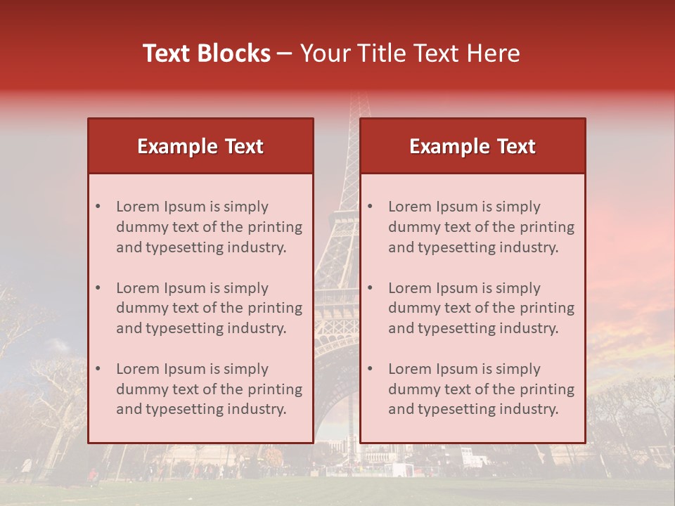 Architecture Design Sky PowerPoint Template