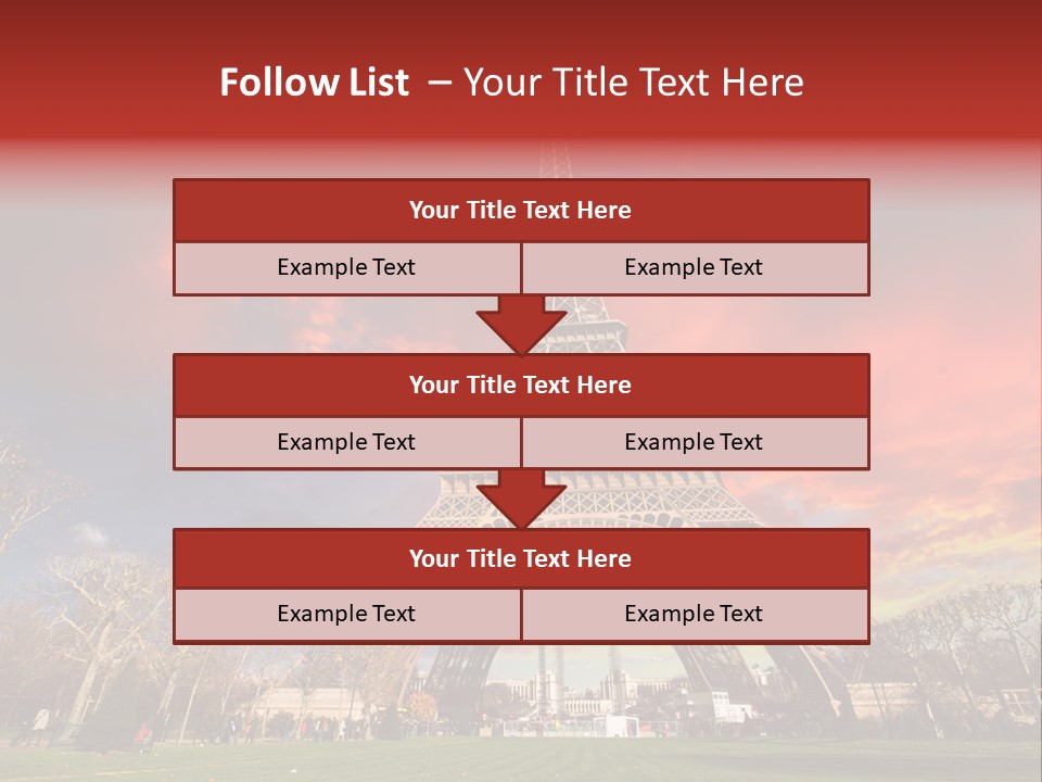 Architecture Design Sky PowerPoint Template