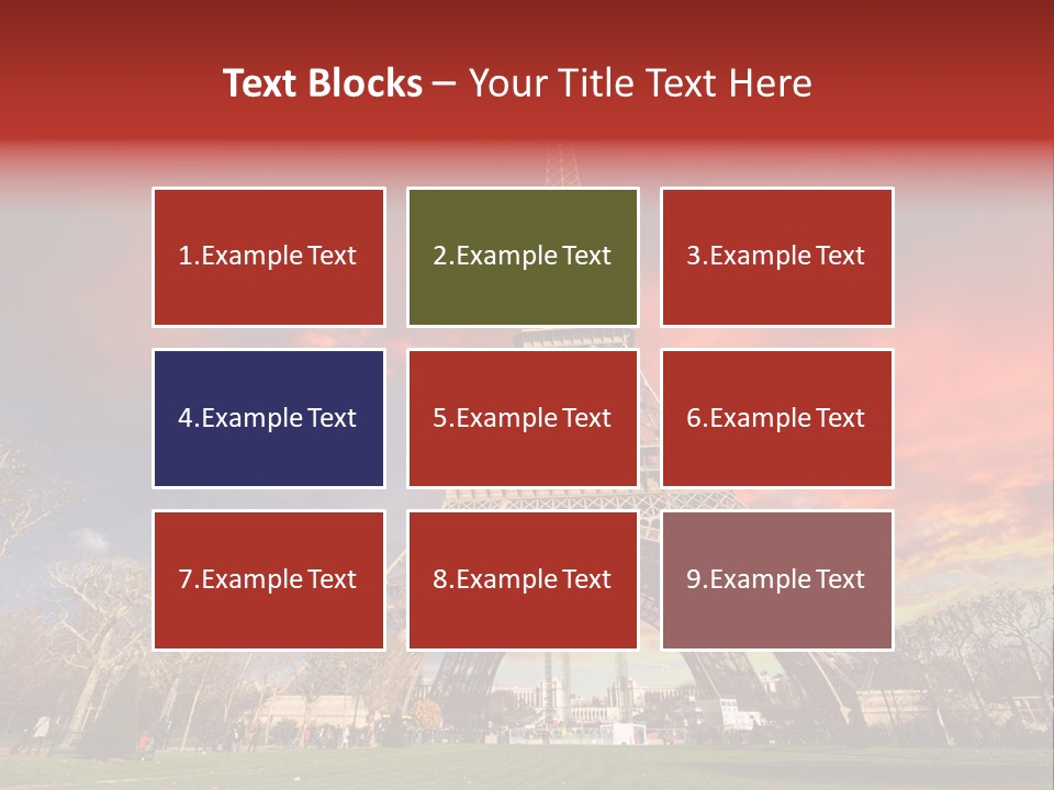 Architecture Design Sky PowerPoint Template