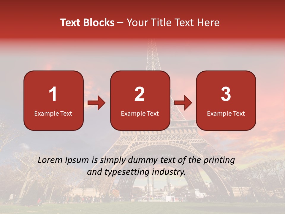Architecture Design Sky PowerPoint Template