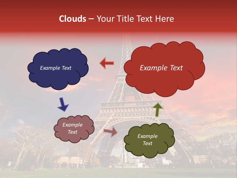 Architecture Design Sky PowerPoint Template