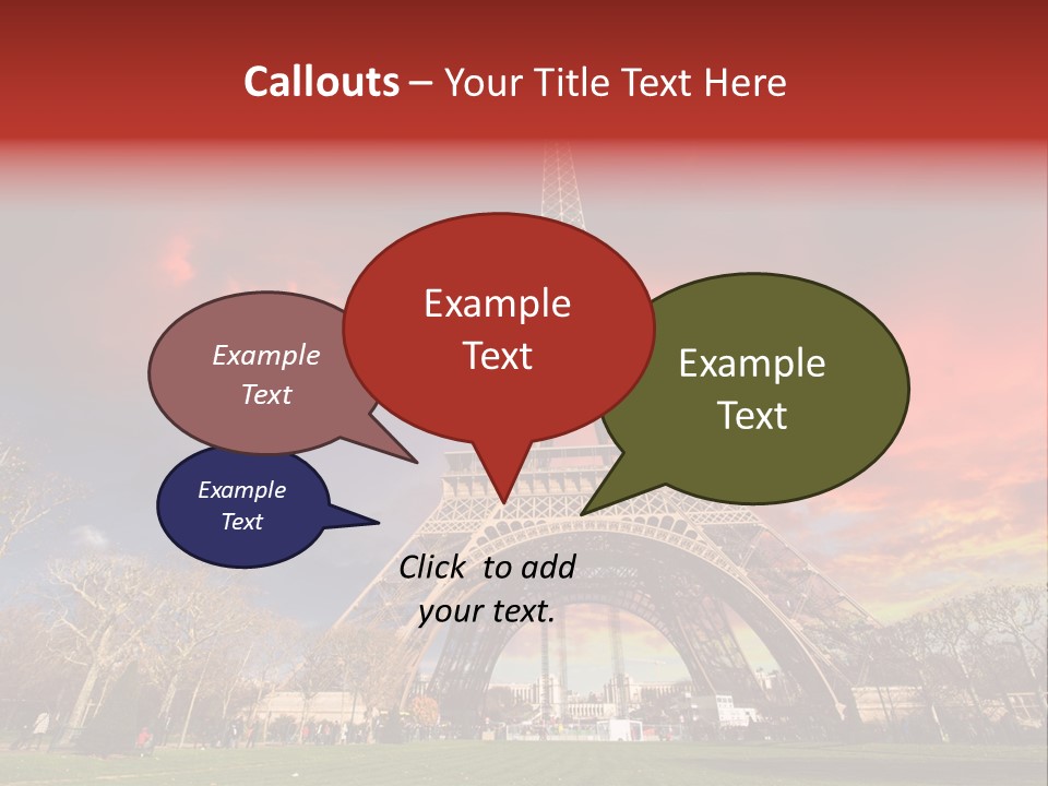Architecture Design Sky PowerPoint Template