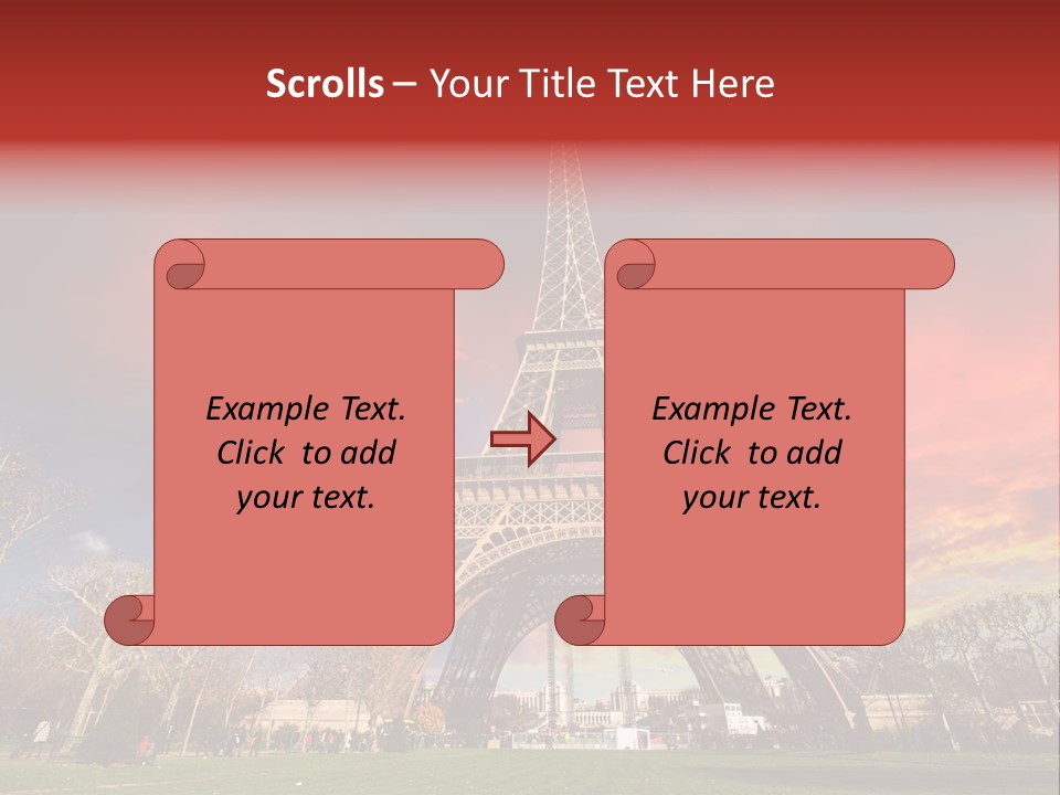 Architecture Design Sky PowerPoint Template