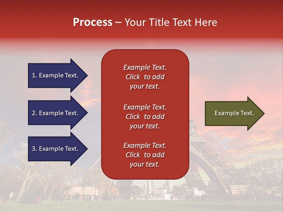 Architecture Design Sky PowerPoint Template