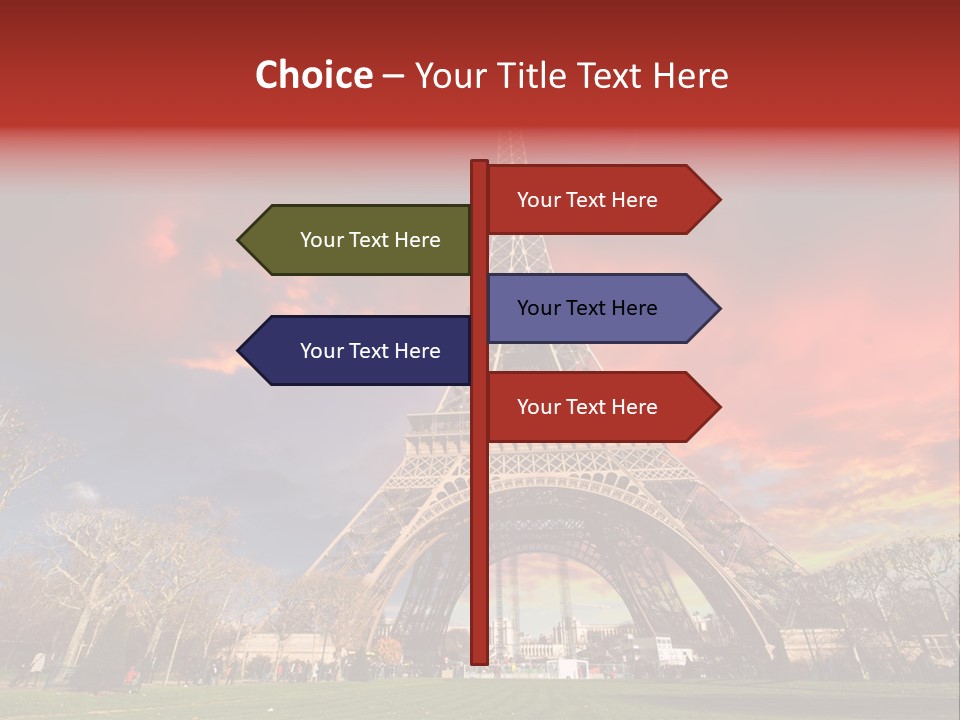 Architecture Design Sky PowerPoint Template