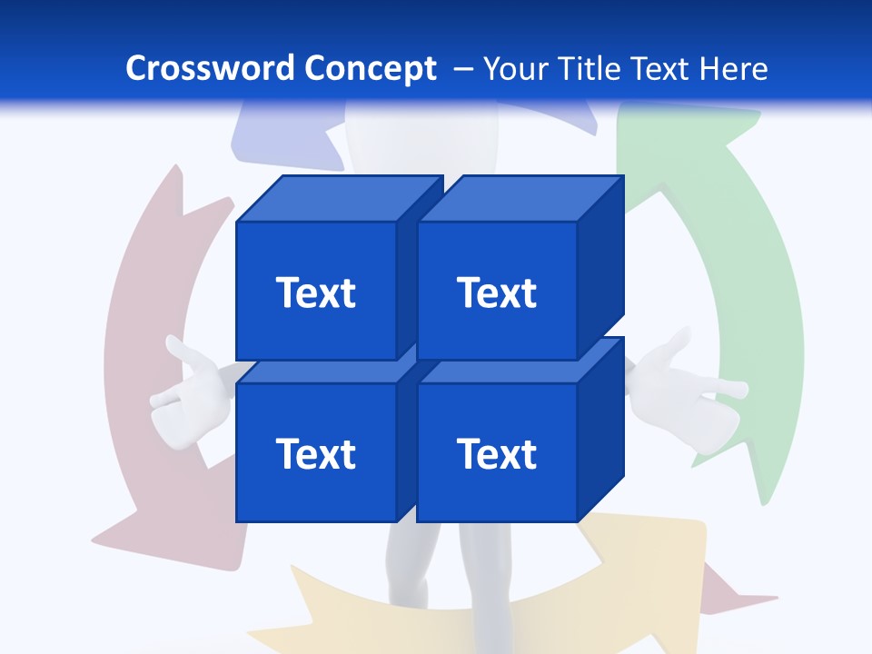 Shape People Competition PowerPoint Template