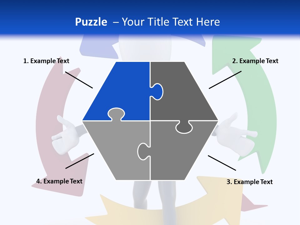 Shape People Competition PowerPoint Template