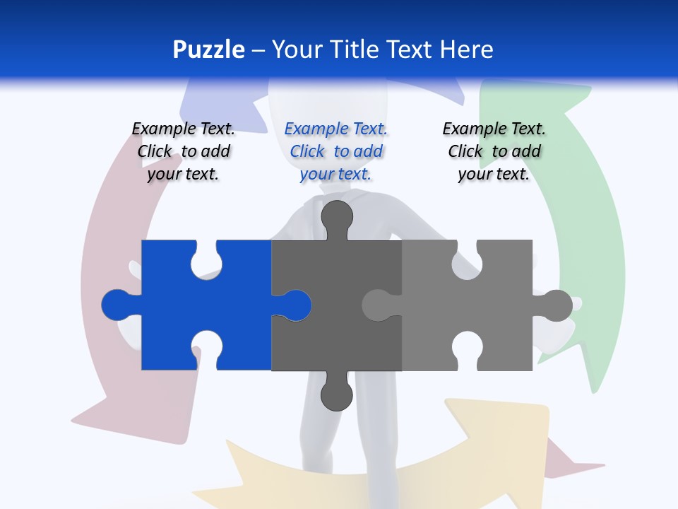 Shape People Competition PowerPoint Template