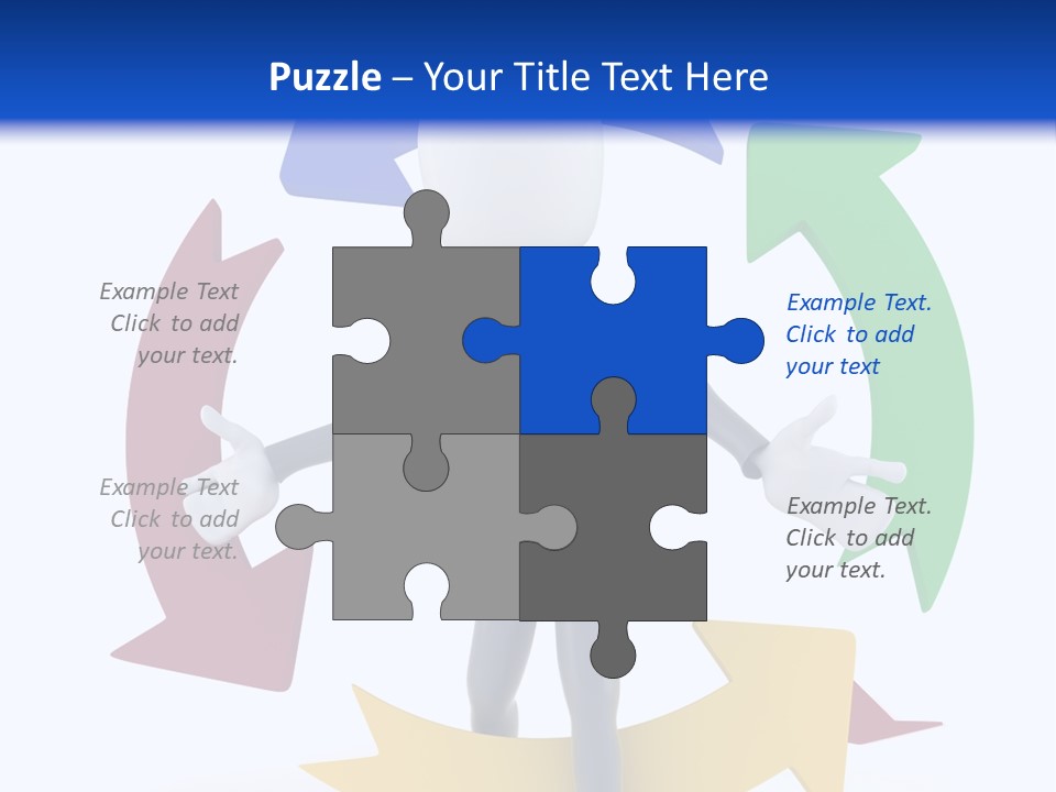 Shape People Competition PowerPoint Template