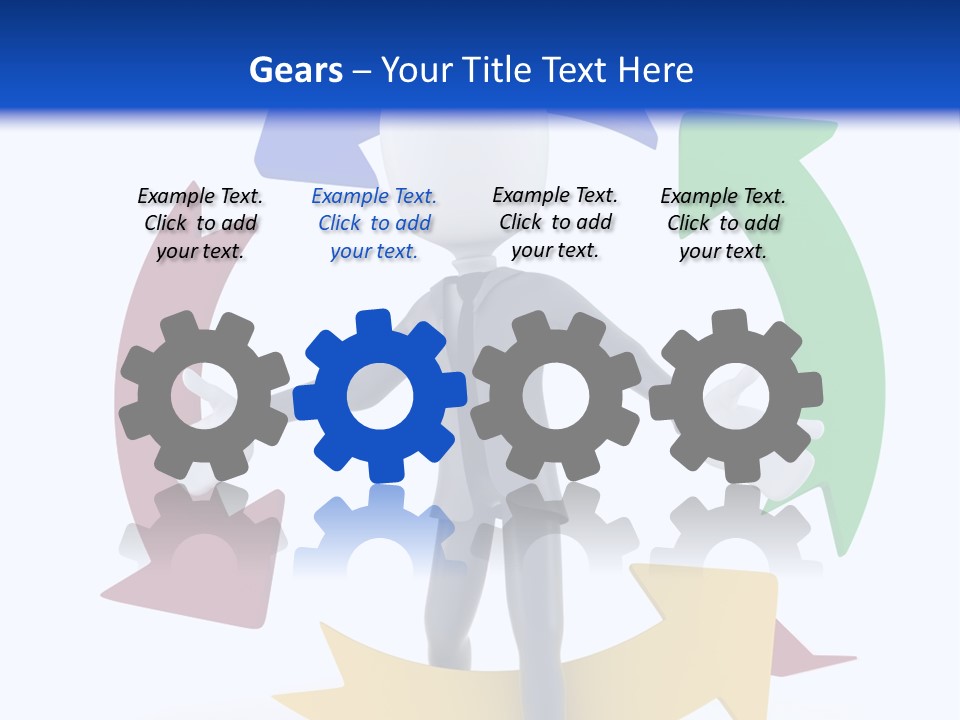 Shape People Competition PowerPoint Template