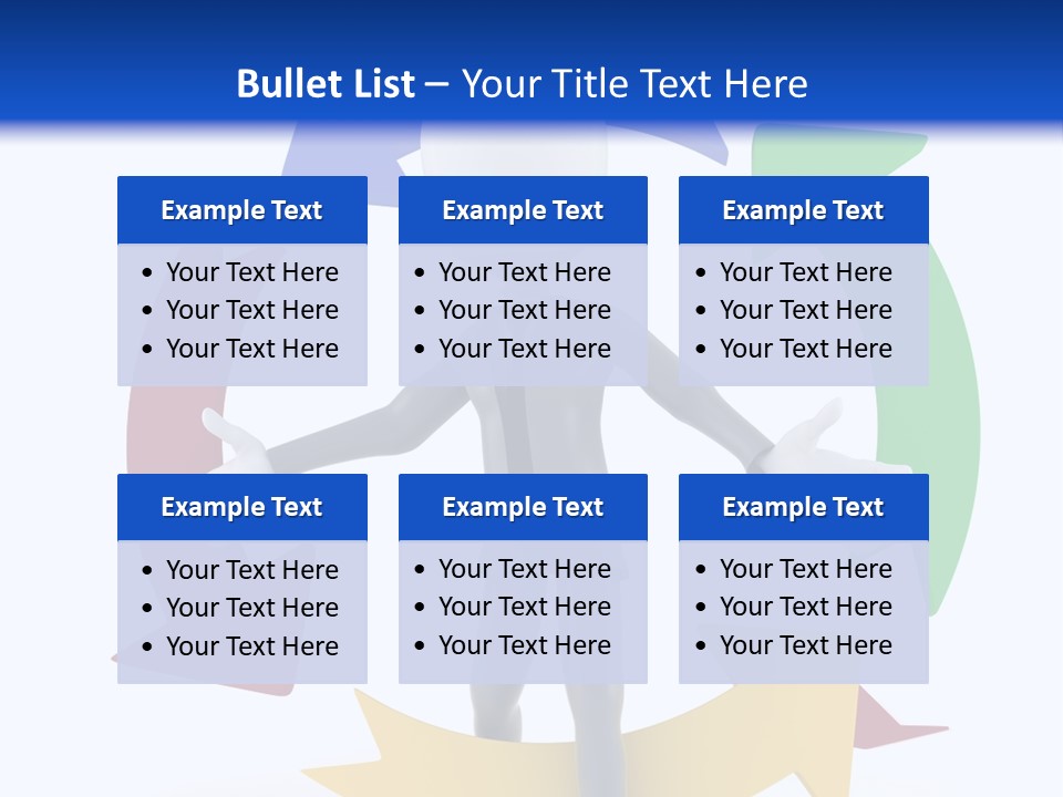 Shape People Competition PowerPoint Template