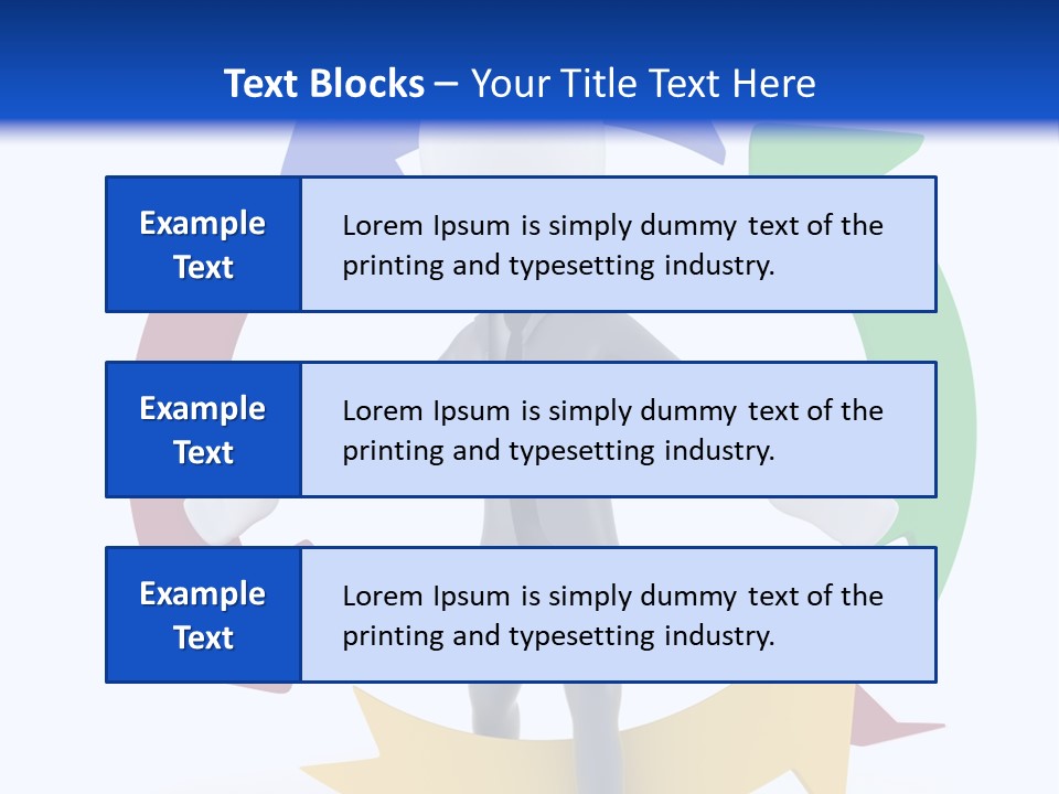 Shape People Competition PowerPoint Template