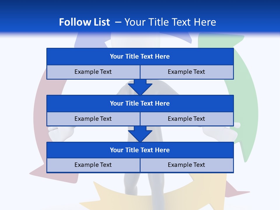 Shape People Competition PowerPoint Template