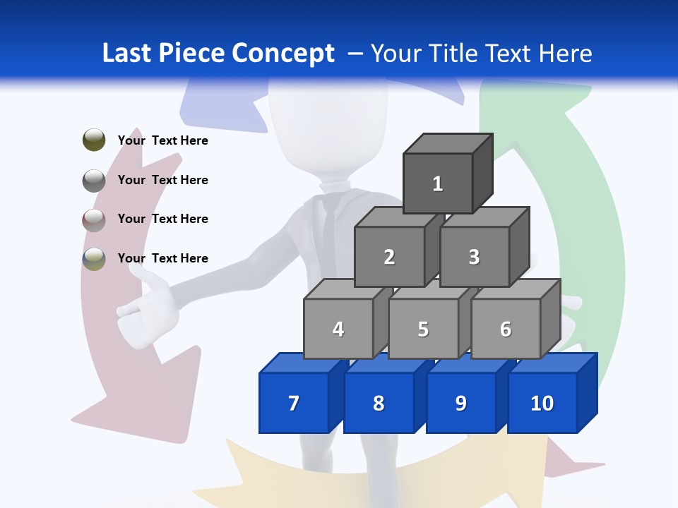 Shape People Competition PowerPoint Template