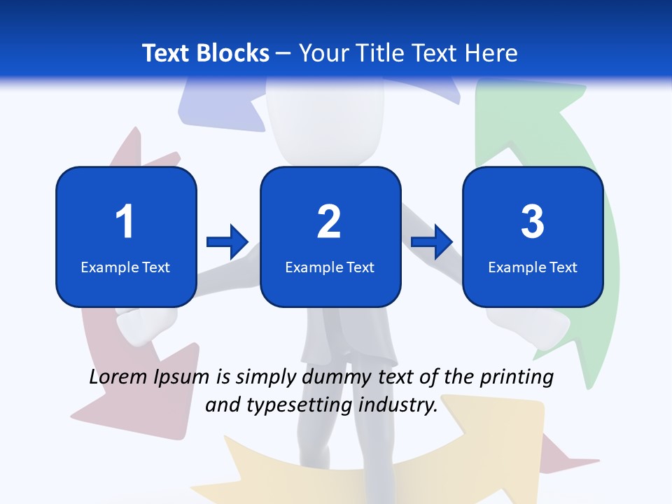 Shape People Competition PowerPoint Template